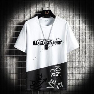 T-Shirt (White & Black)